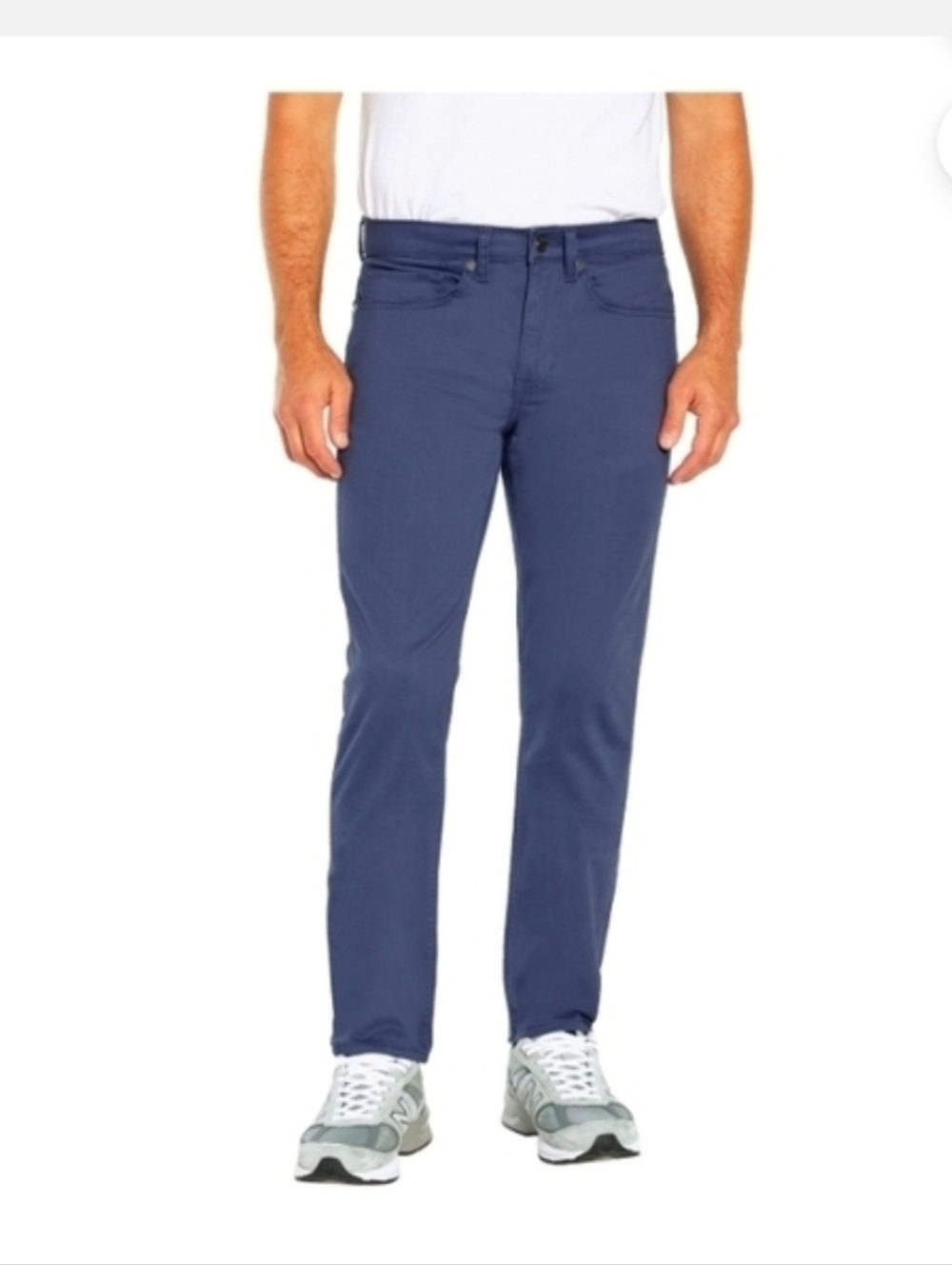 Gap Men's Super Soft Stretch Twill 5 Pocket Pants Slim Fit Classic Blue Indigo